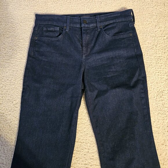 NYDJ Marilyn Straight Leg Jean - Dark Blue - Lift Tuck Technology - 10P - Picture 3 of 6